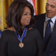 President Barack Obama presents the Presidential Medal of Freedom to Oprah Winfrey during a ceremony at White House, Nov. 20, 2013.
MANDEL NGAN/AFP/Getty Images